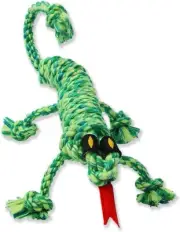 Mammoth SnakeBiter Multi-Colored Iguana Rope Dog Toy 16" (53072F)