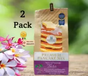 Two (2) Hawaii Selection, Premium Pancake Mix Taro Flavor 8 Ounce