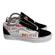 VANS Men's of Immigrants x Old Skool 'Radical Positivity' Black Sneaker 7.5 NEW