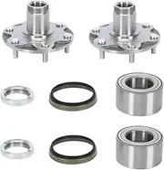 Front Wheel Bearing Hub Front Wheel Bearing Hub Set Compatible for Toyota Compatible for 4Runner 2WD Compatible for Sequoia