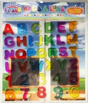 ABC and 123 Gel Window Clings for Kids -Letters and Numbers Window Stickers NEW