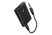 2-in-1 Bluetooth 5.0 Wireless Audio Adapter Transmitter Receiver with 3.5mm for TV PC Stereo System Headphones Speaker