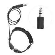 U94 PTT Throat Vibration Mic Headphone Headset Microphone NATO Plug for Radio