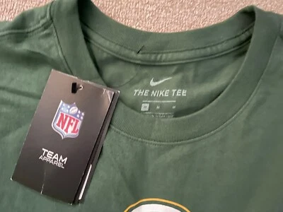 NFL Green Bay Packers Licensed Aaron Rodgers #12 Nike Tshirt Men’s Size M *Nwt