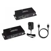 Plug & Play 60M HDMI KVM Extender Over Ethernet Cat5e/6 HDMI USB RJ45 Extender