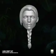 Tomb Raider Lara Croft custom head for action figures