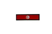 Patch printed embroidered travel souvenir biker backpack flag tunisia