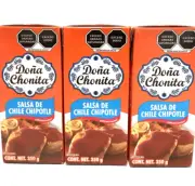 6-Pk Doña Chonita Salsa Chipotle Chipotle Spice Sauce 12oz/350gr.