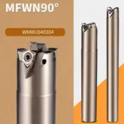 Milling Cutter Metal Lathe Double-sided Fast Feed CNC Tool MFWN C15-C25 2-4T 90°