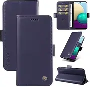 Ttianfa Compatible for iPhone 7 Plus Wallet Case with 【Card Holder Slot】【Kickstand】 Waterproof PU Leather Magnetic Foldable Phone Cover for Men Women-Baolan
