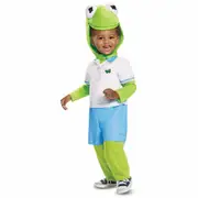Kermit the Frog Disney The Muppets Show TV Baby Infant Boys Costume 12-18M