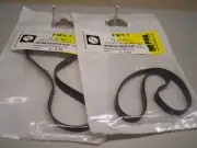 New 2 PRB FR9.7 Flat Belts for VCR, Cassette, CD and DVD Drives