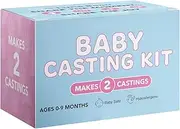 Setauoo Hands Casting Kit, Toddler Milestone Keepsake Kit, Footprint Molding Set for Christmas First Birthday Commemoration