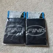 (1) Finis Mesh Gear Bag Drawstring Sports Workout Yoga Tote BLACK