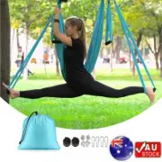 Women Aerial Yoga Hammock Swing Inversion Anti-Gravity Pilates Sling Gym Home
