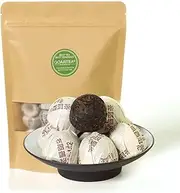 Puerh Tea - Ripe Puerh Tea Cake 20Pcs / 3.88oz 2009 Year Supreme Langhe Bulang Mountain - Pu erh Tea Puer Tea Pu'er Tea - Yunnan Pu-erh Tea Chinese Tea - Mini Puerh Tuocha