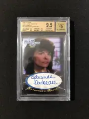2005 Skybox Babylon 5 Profiles ADRIENNE BARBEAU #A6 BGS GRADED 9.5 AUTOGRAPH