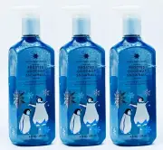 3 Bath & Body Works FROSTED COCONUT SNOWBALL Cleansing Gel Hand Soap 8.0 oz