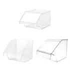 Acrylic Storage Bin Display Organizer Bread Container