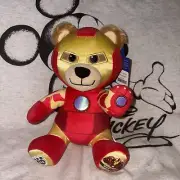 Build A Bear Marvel Iron Man BAB Soft Small 8” Plush Teddy Bear Tony Stark 2016