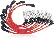 8 Packs Spark Plug Wires Ignition Cable M8-48322 483227831 for 1500 2500 Silverado GMC Sierra Yukon Suburban 4.8L 5.3L Accessories