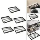 Laundry Drying Rack with Sliding Rail Space Saver above Washing Machine
