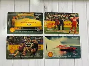 1990's SHELL Oil Phone Card Set - Telecom New Zealand with Rugby Cricket Racing