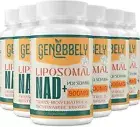 800 mg Liposomal NAD+ Supplement with Nicotinamide Riboside 200 mg, Trans-Res...