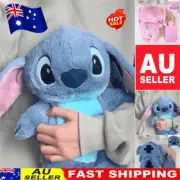 Stitch Hot Water Bottle Soft Winter Plush Warm Hand Bag Home Water Filling NV