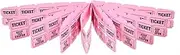 CANIGHT 100pc Paper Raffle Tickets Event Tickets Classroom Entrance Concert Party Supply Labels
