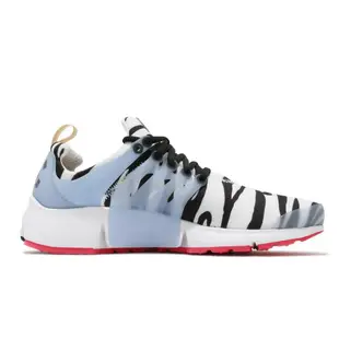 Nike 休閒鞋 Air Presto 白 紅 藍 男鞋 女鞋 魚骨鞋 陰陽 鴛鴦配色 【ACS】 CJ1229-100