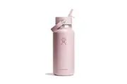 Hydro Flask Hydration Bottle Wide Mouth With Flex Straw Cap 32oz/946ml - Trillium
