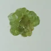 green Demantoid Garnet crystal, cluster specimen, Madagascar, 5.15 cts #49