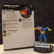 VENOM CYCLOPS - 031 - UNCOMMON Avengers Fantastic Four EMPYRE Heroclix #31