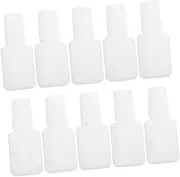 FOYTOKI 22pcs Travel Nail Polish Bottle Empty Containers for DIY Nail Polish Base Coat Compact Lightweight Design for Easy Travel and Touch Ups