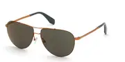 Adidas Originals OR0004 36L Men's Sunglasses Brown Size 58