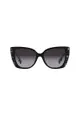 Burberry Women's Cat Eye Frame Black Acetate Sunglasses - BE4393