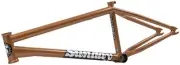 Sunday Silvawave BMX Frame - 21.25" TT, Amber