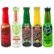 Twang Beer Salts 5 Ct Sampler Pack - Lime Lemon Lime Pickle Chile Lime Cucumber