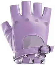 [Mr.Fashion] Cyberpunk leather gloves - suitable for teenagers and children driving bicycles, scooters Cosplay gloves