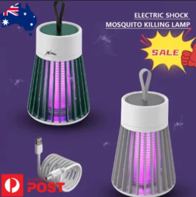 BUZZ-GONE Mosquito Killer UV Lamp Repellent USB Insect Killer Anti Bug Zapper AU