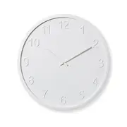 E Style Lenox Wooden Analogue Wall Clock Hanging Decor Round 60cm White