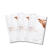 Copper & Vitamin C | Illuminating Sheet Mask | 3-Pack