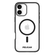 Pelican Ranger MagSafe Case for iPhone 16 Plus - Clear/Black Frosted