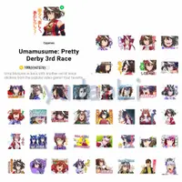 在飛比找蝦皮購物優惠-<LINE跨區貼圖> 賽馬娘 Uma musume:Pret