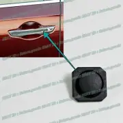 Door Handle Black Rubber Smart Key Lock Press Button For 18-24 Honda Odyssey