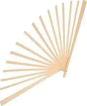 SOPOTUTU DIY Japanese Style Bamboo Fan Frame Portable Hand Folding Fan Frame for Crafting Height for Traditional Ceremonies and Cultural Events