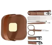 Travel Manicure Kit | Scissor Ear Pick Tools Nail Grooming Kits | Travel Trimming Kit with Case, Professional Cutter Nail Care for Kids Adults