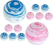 Kisangel 12pcs Eva Foam Golf Balls: Soft Sports Indoor Practice Kids and Pets Training Balls for Home and Pet Playing Use Colorful