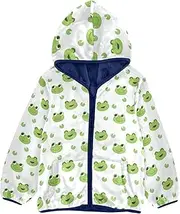 [Caihoyu] Toddler Sherpa Jacket Neutral Baby Girl Clothes Fleece Jacket Toddler Boy